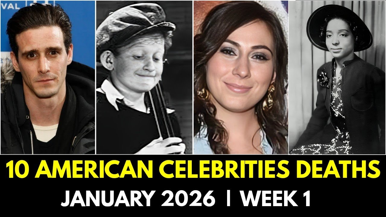10 American Celebrities Who Died This Week | January 2026 #1 | Actors Deaths 😢..