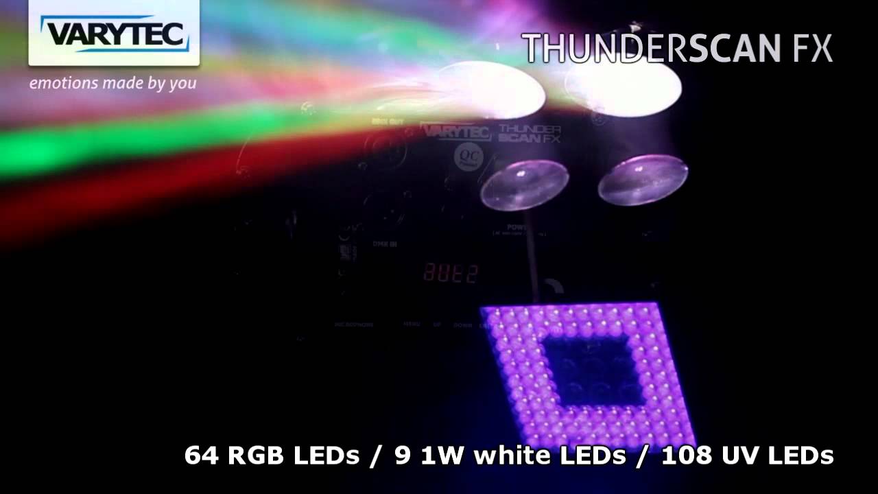 Varytec Lighting Thunderscan FX