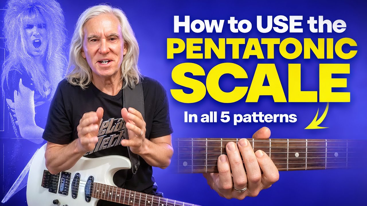 How to instantly USE the Pentatonic scale in ALL five patterns