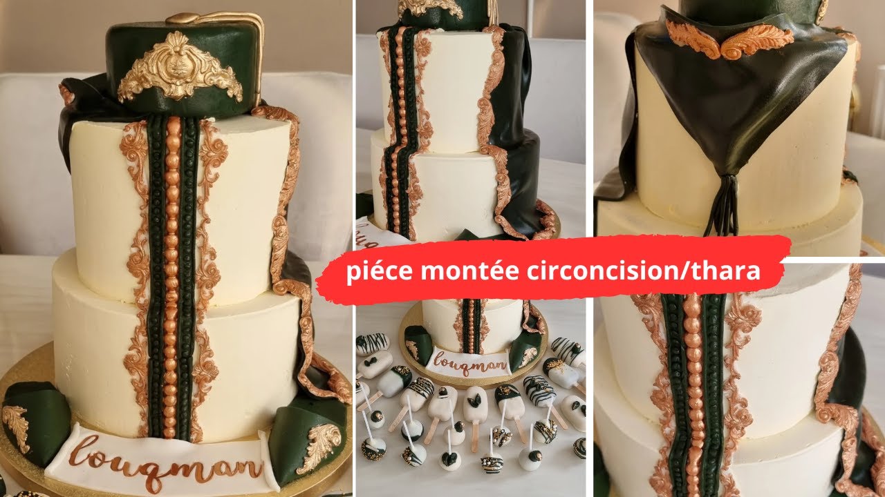 Piéce montée thara/circoncision, théme beldi en détails