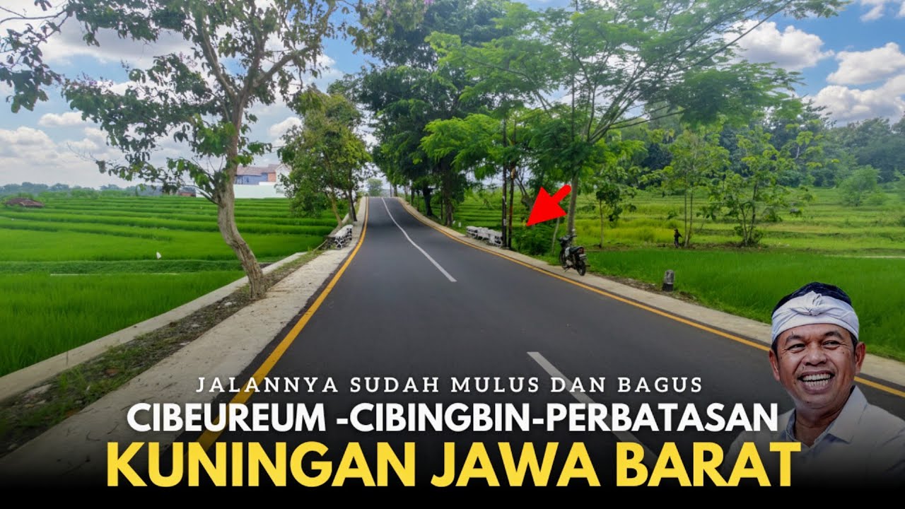 Jalan Provinsi Luragung-Cibingbin Menuju Perbatasan Jawa Barat dan Jawa Tengah Mulus Banget 