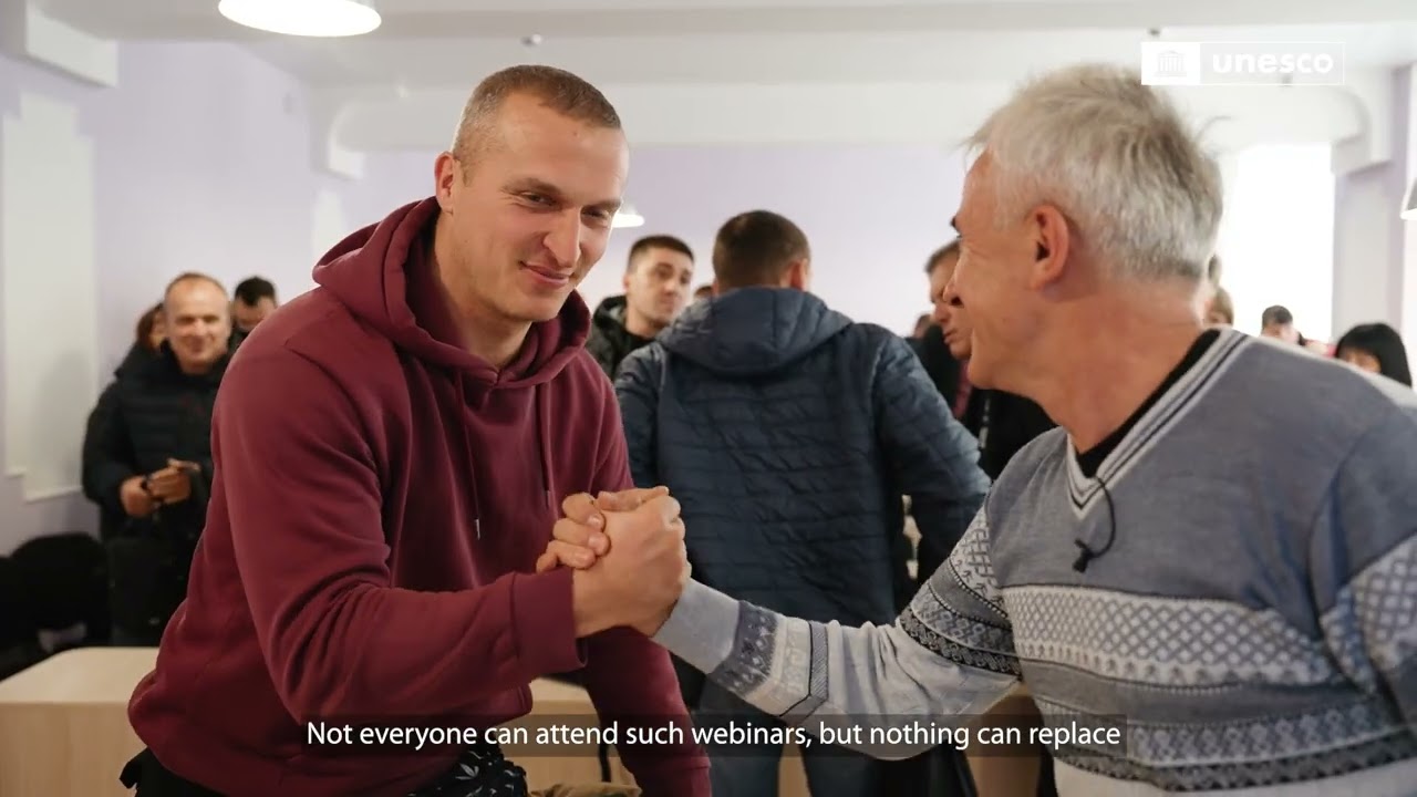 How UNESCO supports teacher development in Ukraine: the story of Yurii Tkalenko