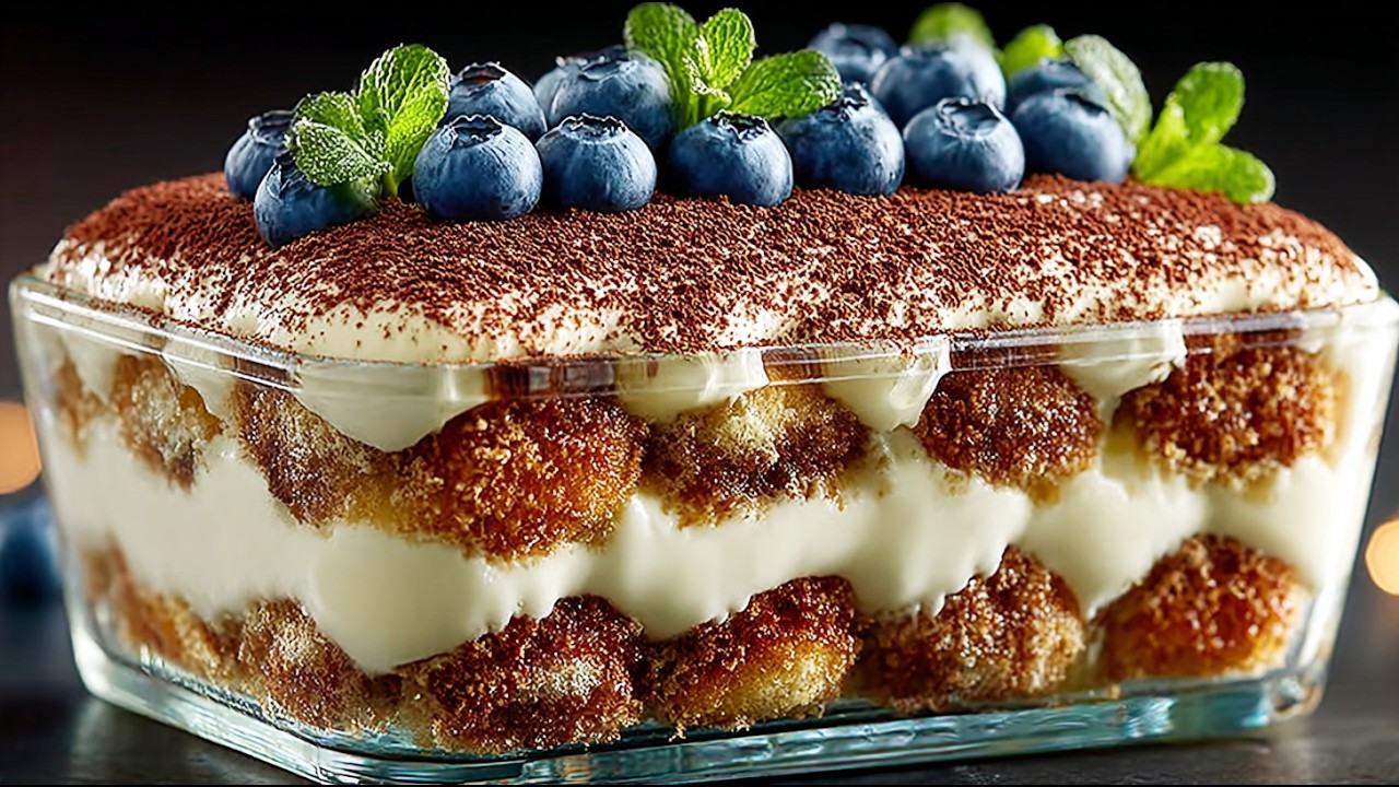Family CAN'T STOP Eating This — No Bake Tiramisu