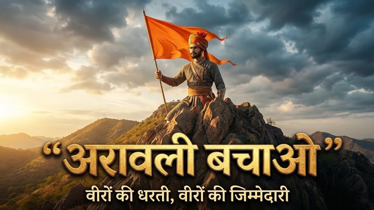 वीरों की धरती – अरावली हमारी | Aravali Bachao Patriotic Song | @UMMIeffect | jeetu lodwal