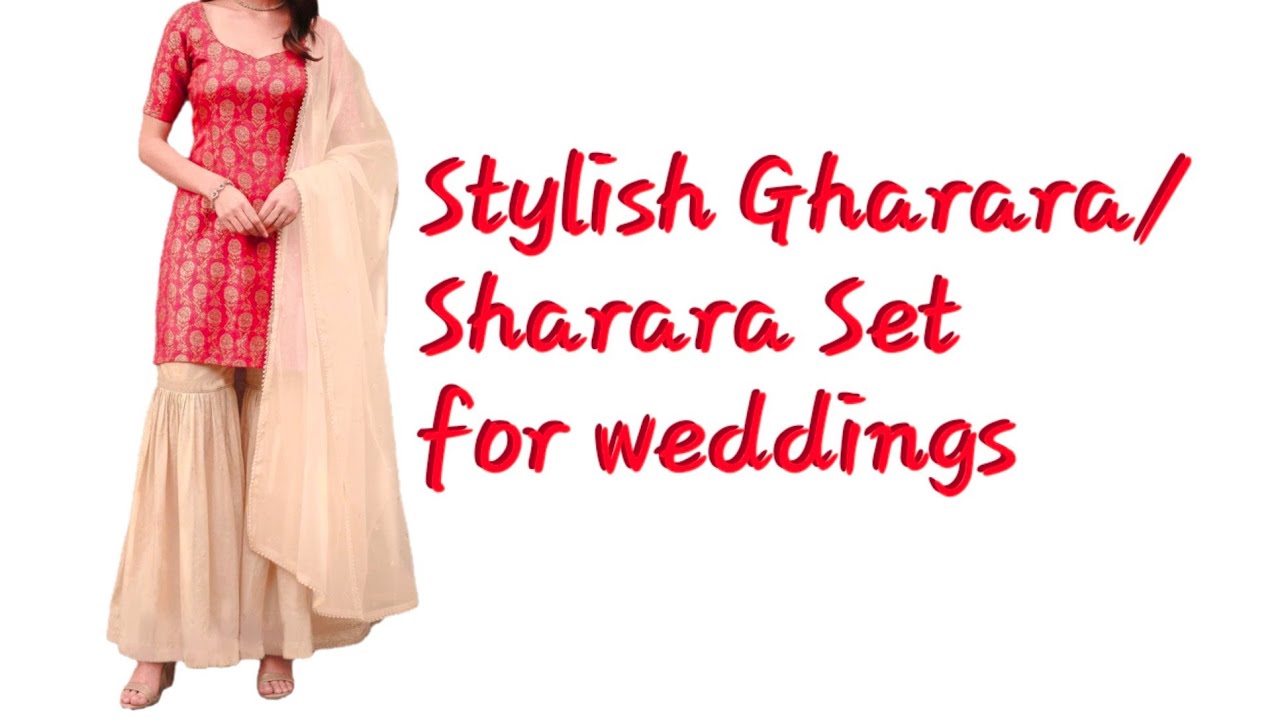 Wedding Ready in a Gorgeous Gharara/Sharara Set #fashion #wedding 