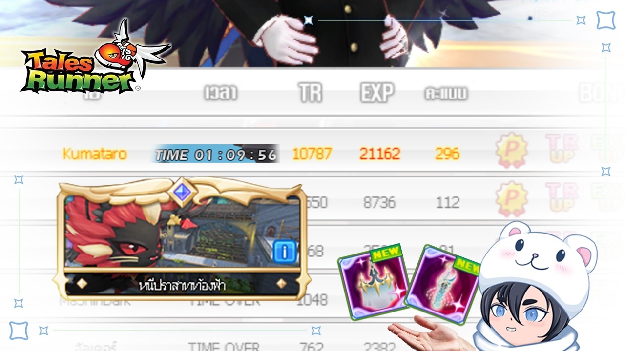 คู่หูไอเทม SS+ ได้แต้มพุ่งกับด่านที่จบไวที่สุด !! — Talesrunner