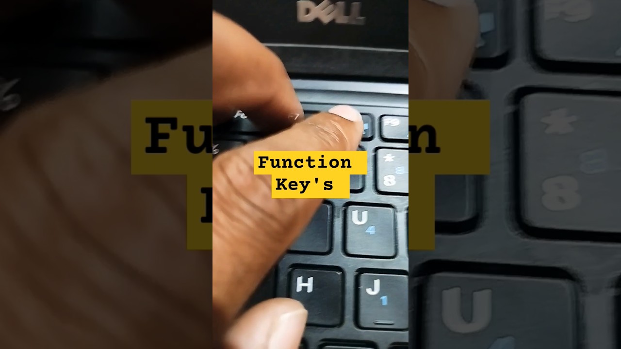 Dell latitude 5480 Series Laptop Function Key's Lock/ Unlock ShortCut Key's