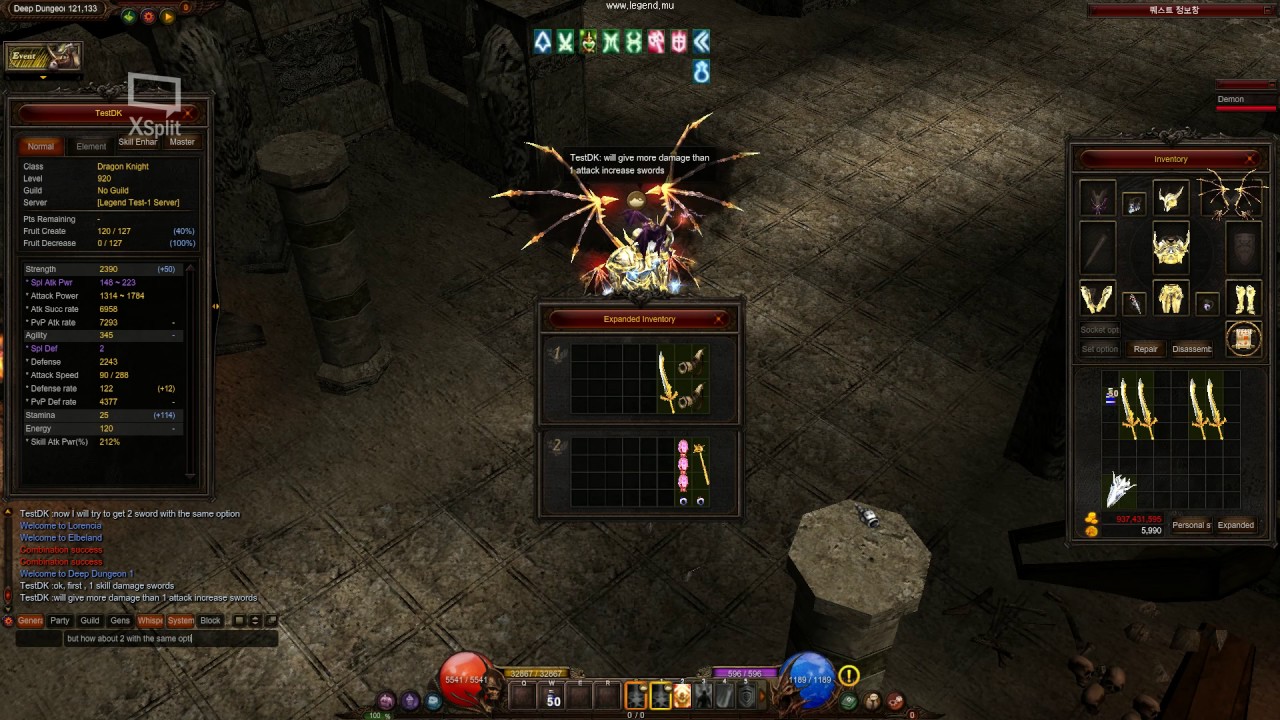 [Mu online season 12] When will we use Skill Damage seed ?