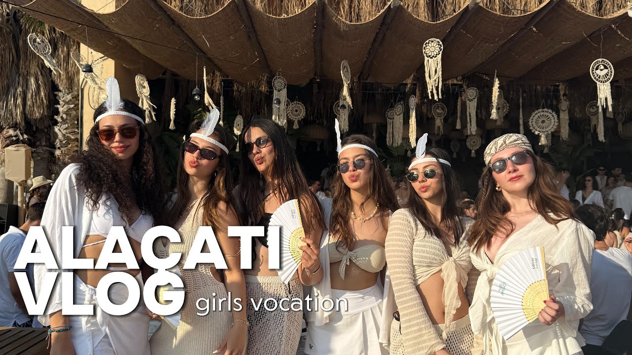 Bu bir ahlelelas vlogu #alacati #kızkıza #tatil #vlog #summer