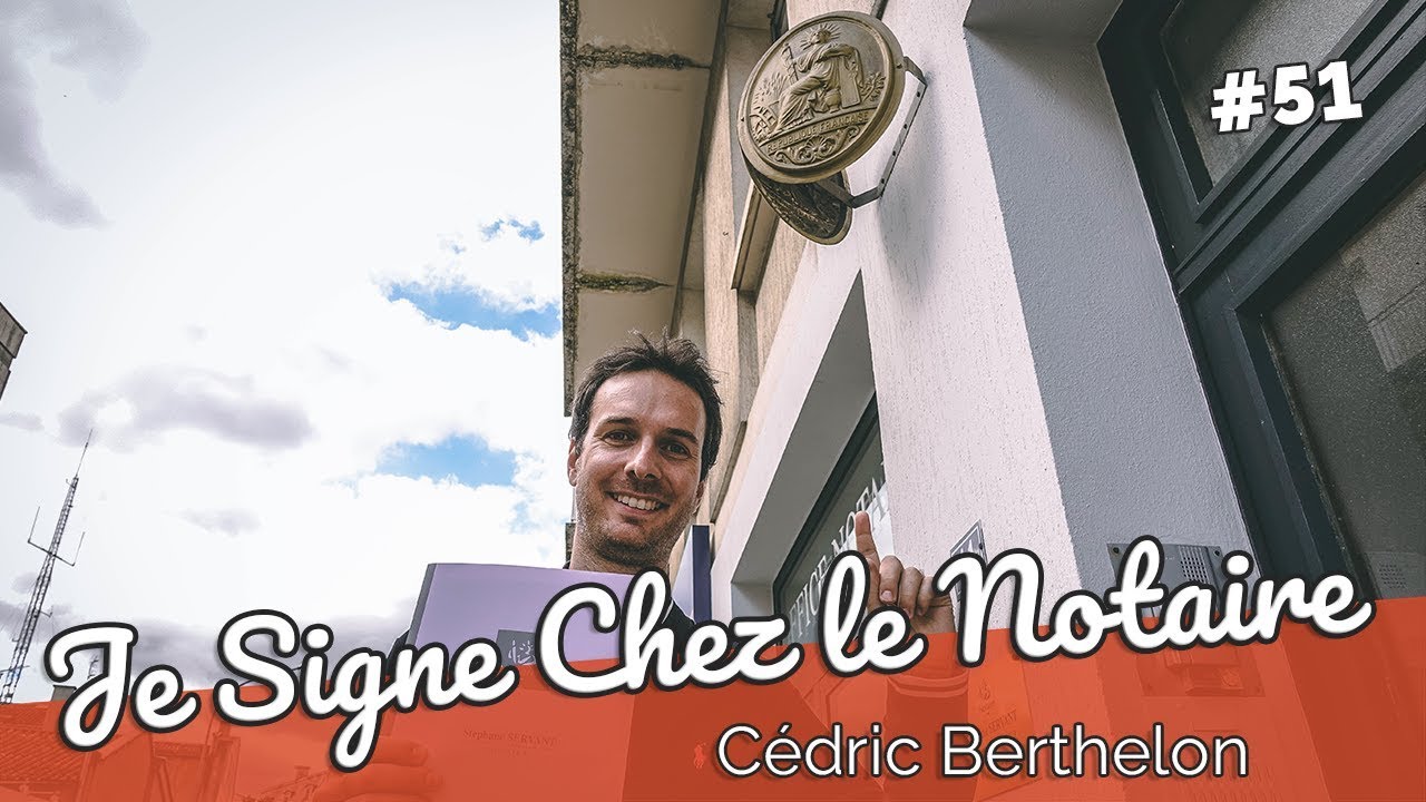C'est le GRAND JOUR 🎺 Je signe chez le NOTAIRE