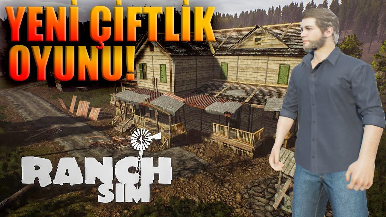 YENİ NESİL ÇİFTLİK OYUNU! RANCH SIMULATOR TÜRKÇE!