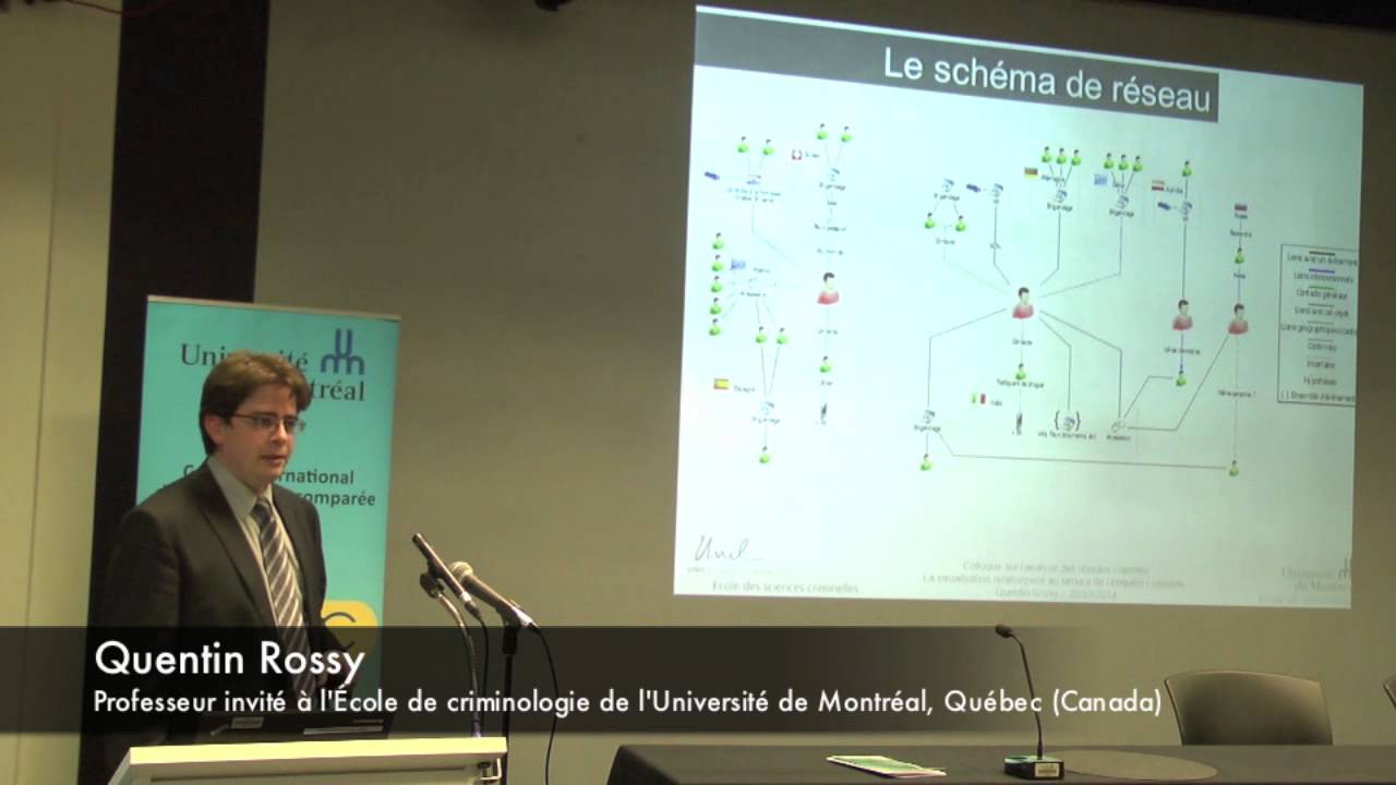 Quentin Rossy : Visualisation et analyse de flux dans l'enquête criminelle.
