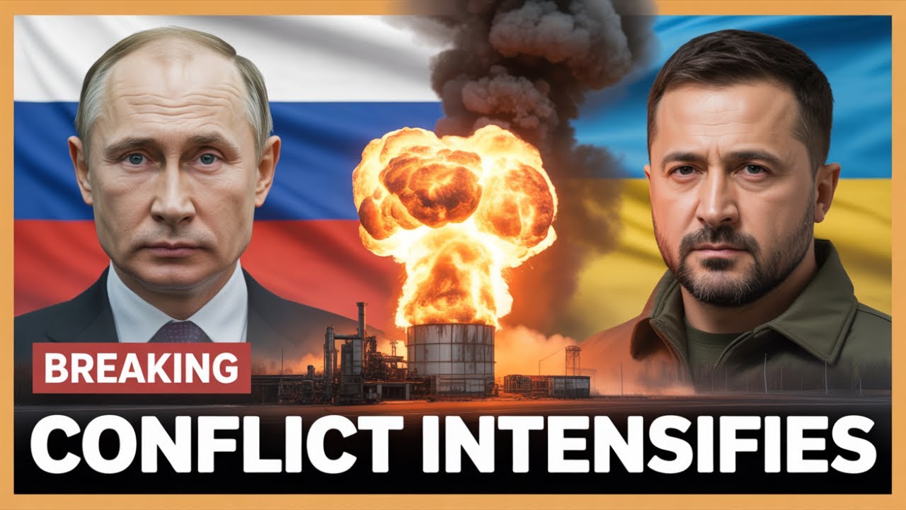 Russia&rsquo;s Drone Factory in Flames &mdash; Ukraine&rsquo;s Jet Strike Changes Everything