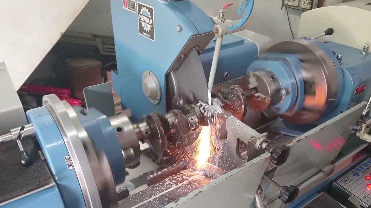 CRANKSHAFT GRINDING | FULL PROCESS OF CRANKSHAFT GRIDING