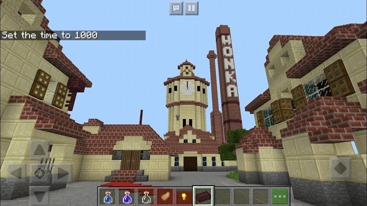 Charlie and the chocolate factory Minecraft tour