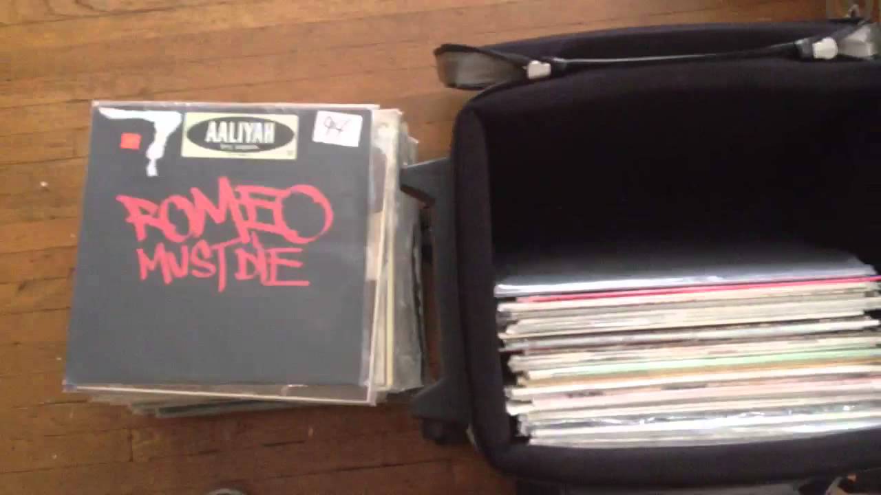 What's in my record bag.