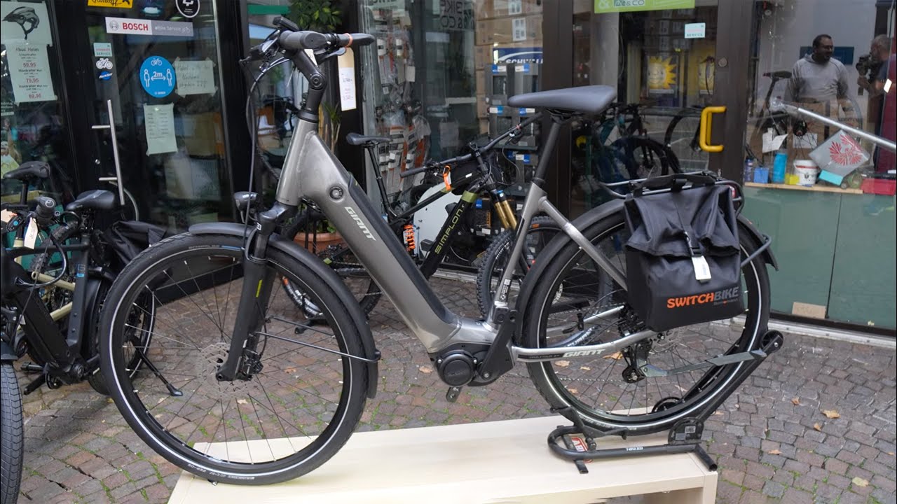 E-Bikes 2024 GIANT DAILYTOUR E+2D WAVE Tiefeinsteiger Trekking SyncDrive Sport Test & Kaufberatung