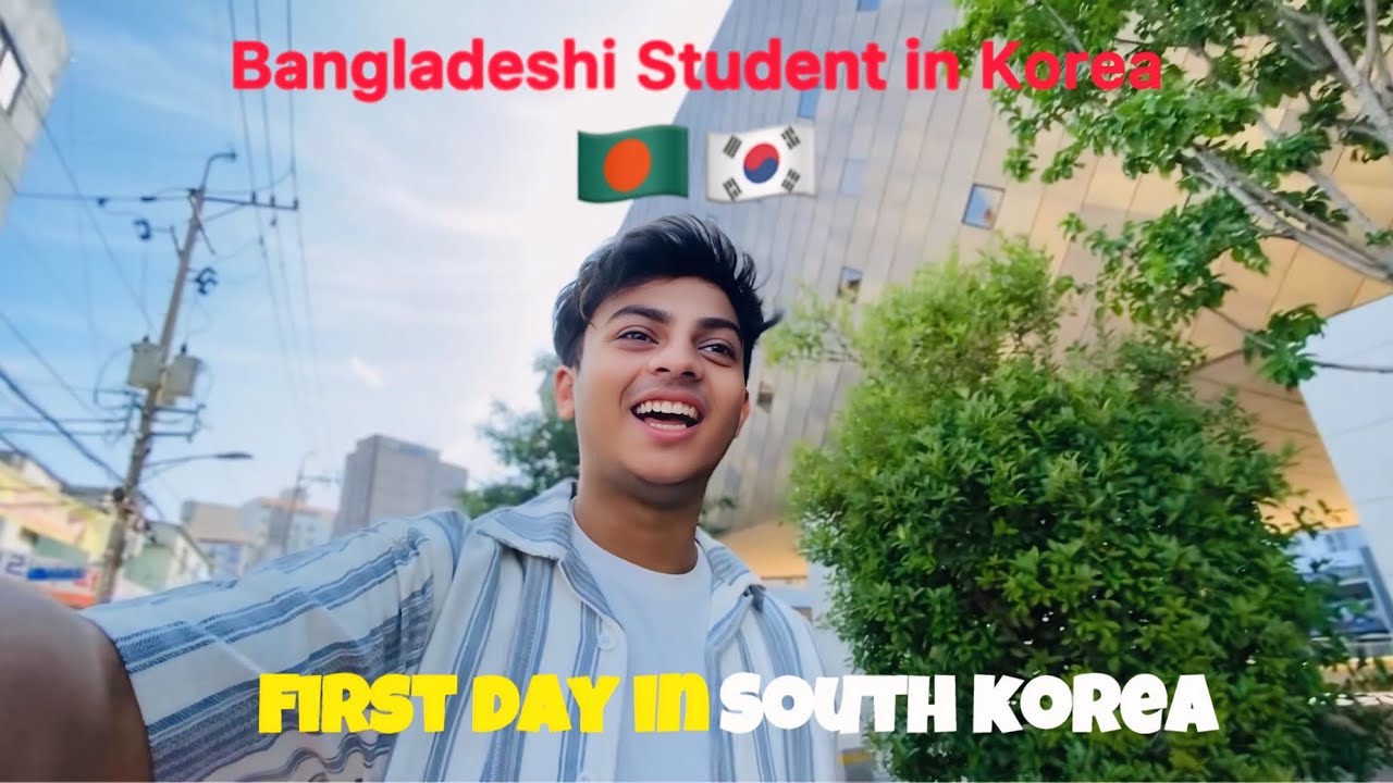 First Day In South Korea. Bangladeshi student in korea|| ksu,busan city ,dong eui,grocery shopping.