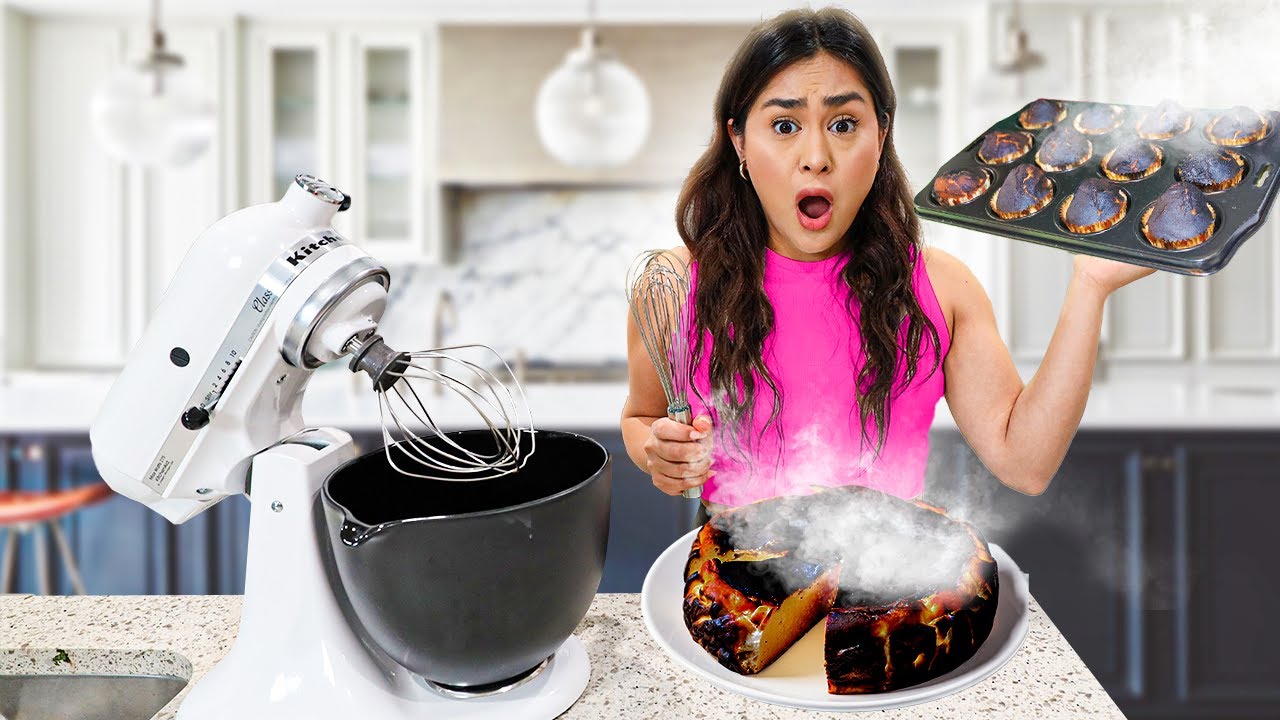 BAKE A CAKE WITH ME **This didn't go as planned**