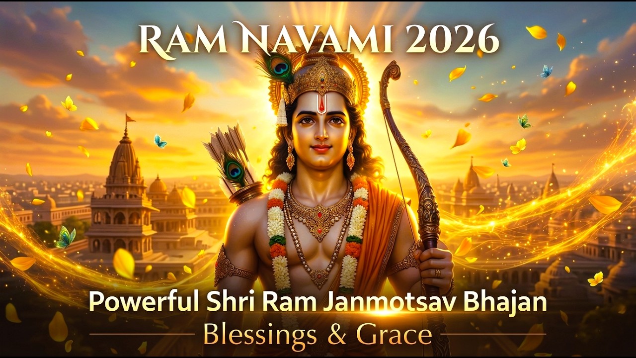 Ram Navami 2026 🕉️ | 108x Shri Ram Mantra | Remove Obstacles & Invite Blessings 🙏