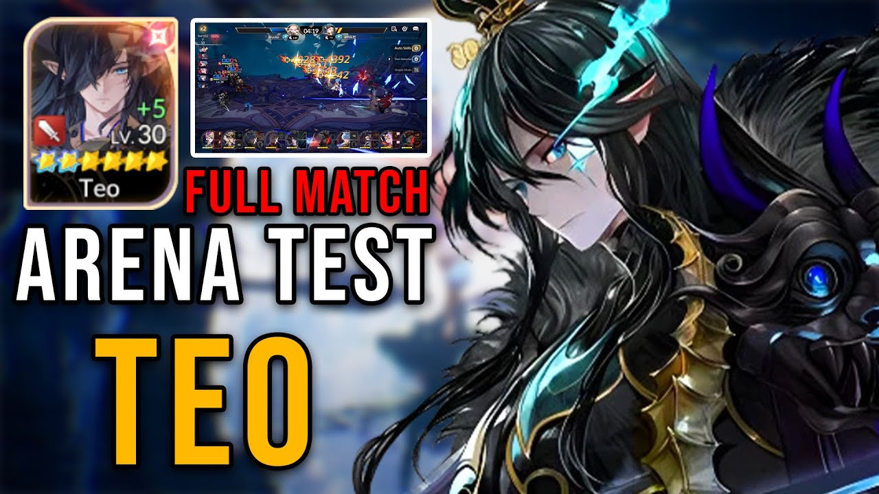 Broken PARAH! Test Performa TEO FUll Match ARENA - Seven Knights Re:Birth