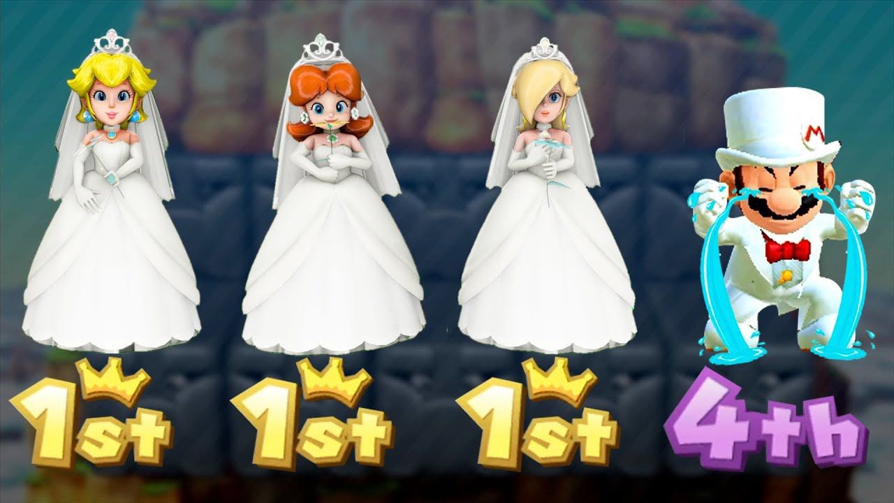 【マリオパーティ10】ミニゲーム おもしろい瞬間 プリンセス VS マリオ (CPU最強 たつじん)