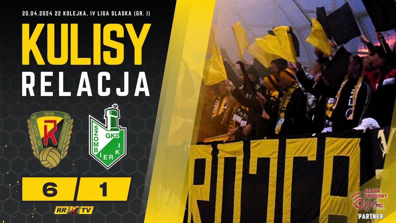 22 kolejka: Ruch Radzionków - Szombierki Bytom [KULISY+RELACJA]