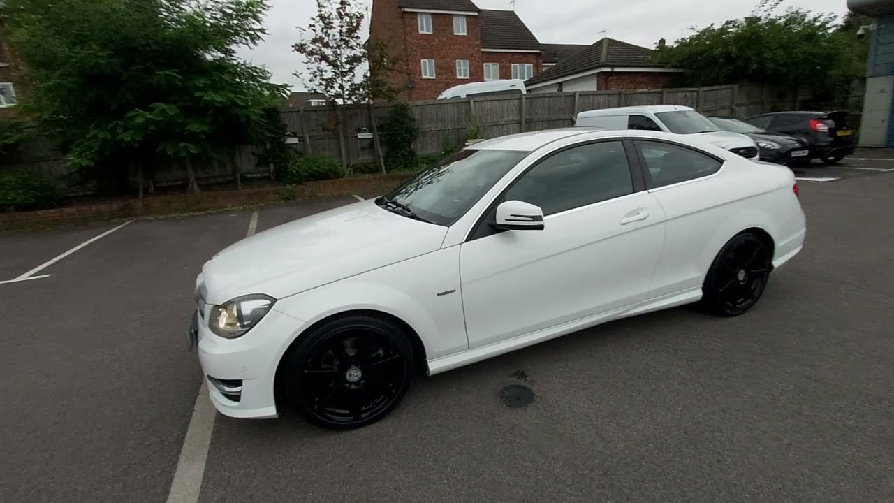 Mercedes Benz C220 AMG Sport, Sport Coupe 2.1 Auto Paddle 2013 Reg 106k miles