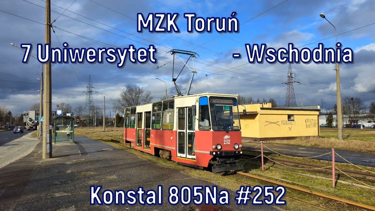 MZK Toruń - linia 7, Konstal 805Na #252