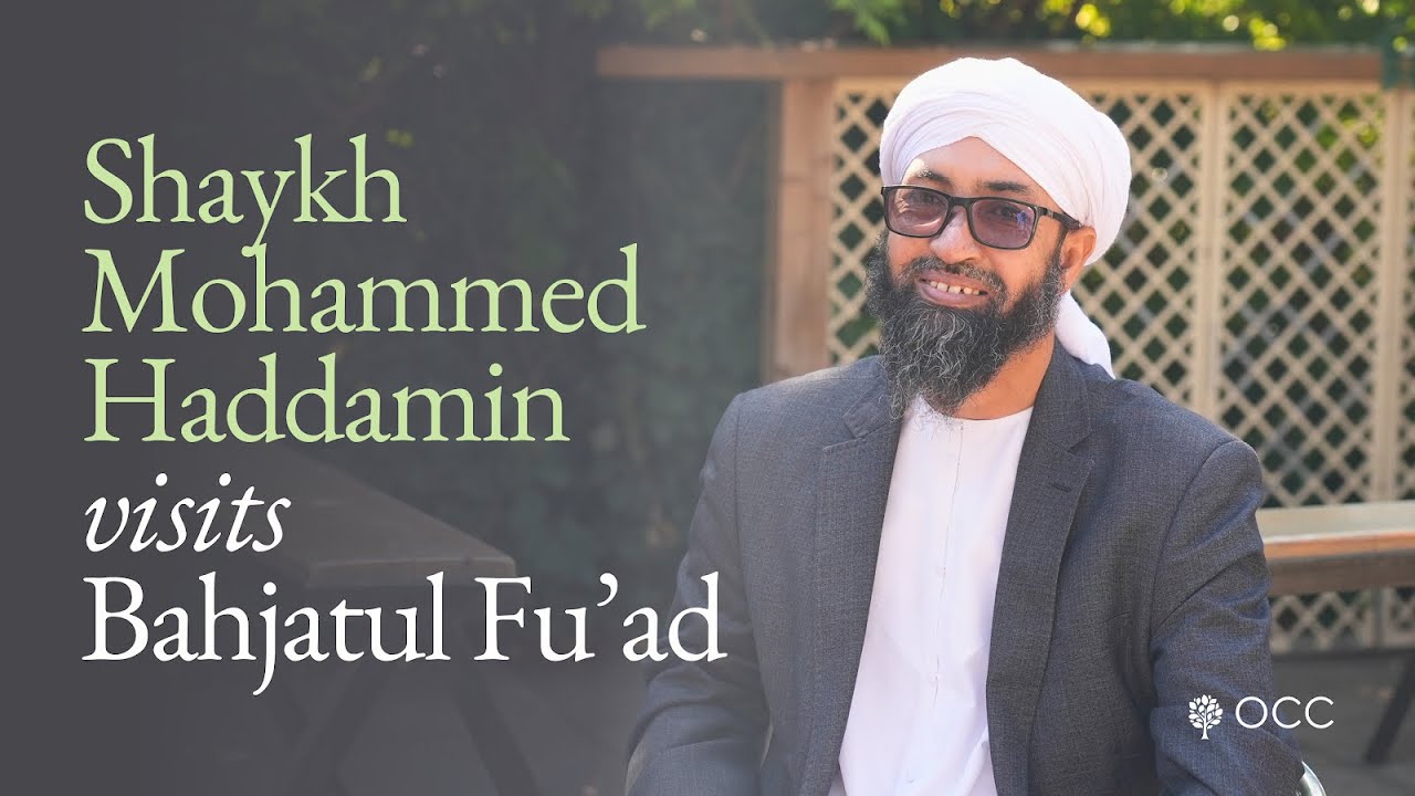 Shaykh Mohammed Haddamin visits the Bahjatul Fu'ad Building