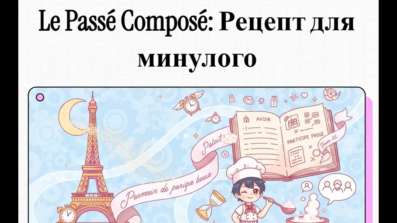 Le Passé Composé  Рецепт для минулого