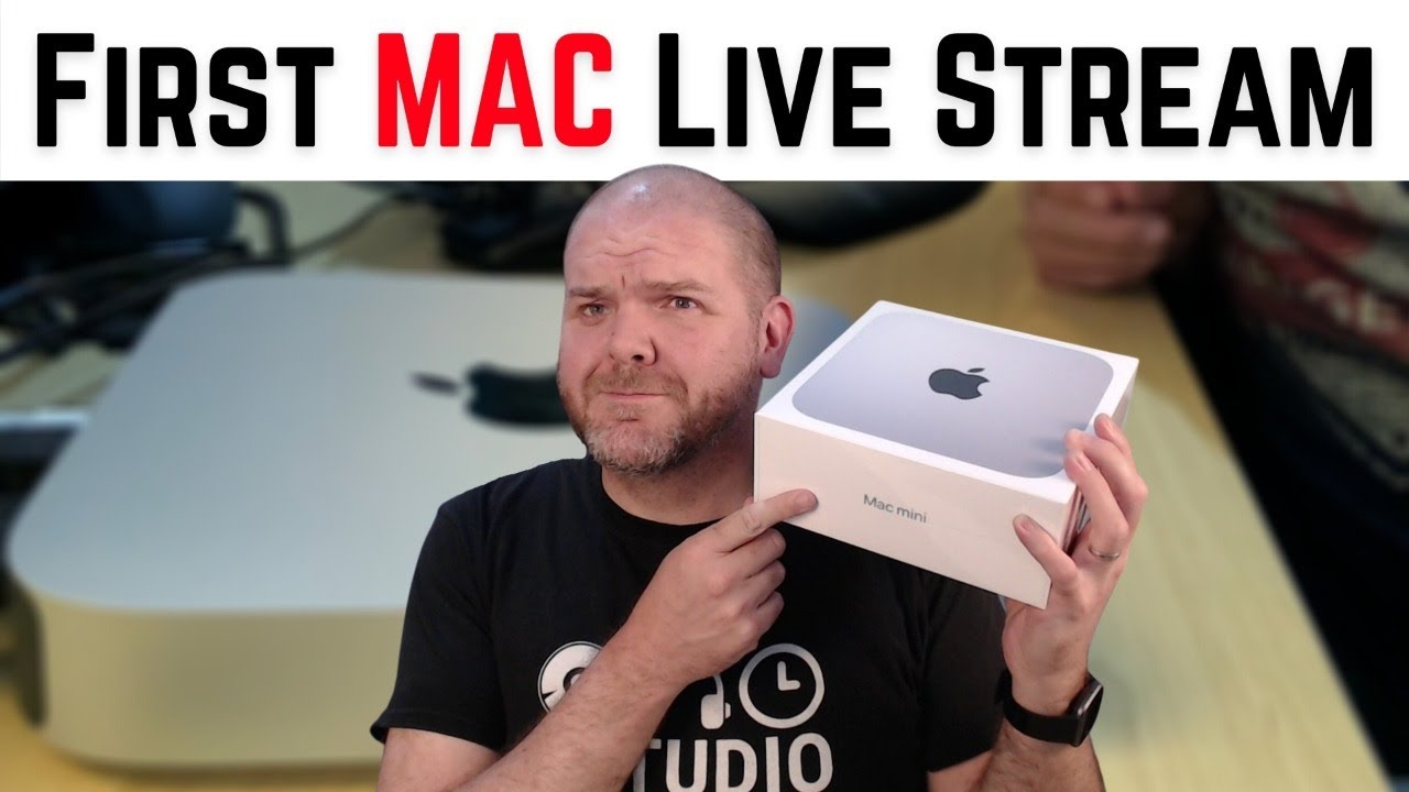 Прямая трансляция с Mac M1 (впервые)