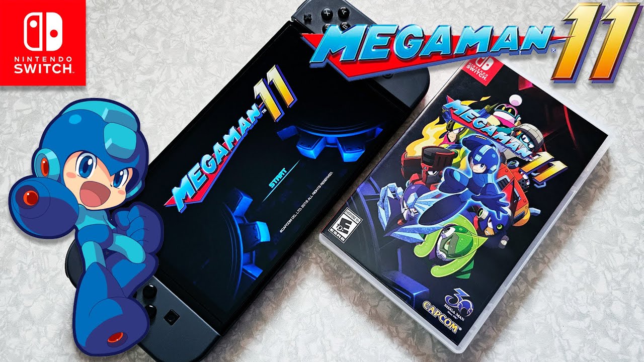 Mega Man 11 Nintendo Switch Oled Gameplay
