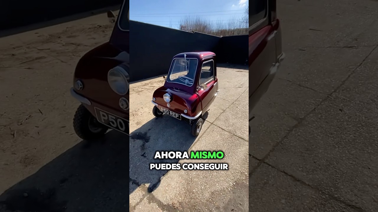 COCHE M&Aacute;S PEQUE&Ntilde;O Y CARO DEL MUNDO Peel P50