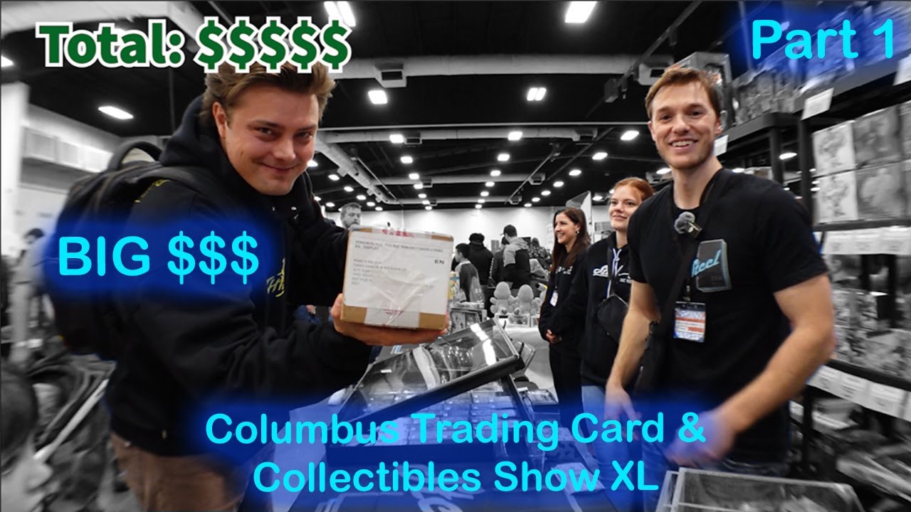 Columbus Trading Card & Collectibles Show XL | Part 1 Vendor POV 🔥