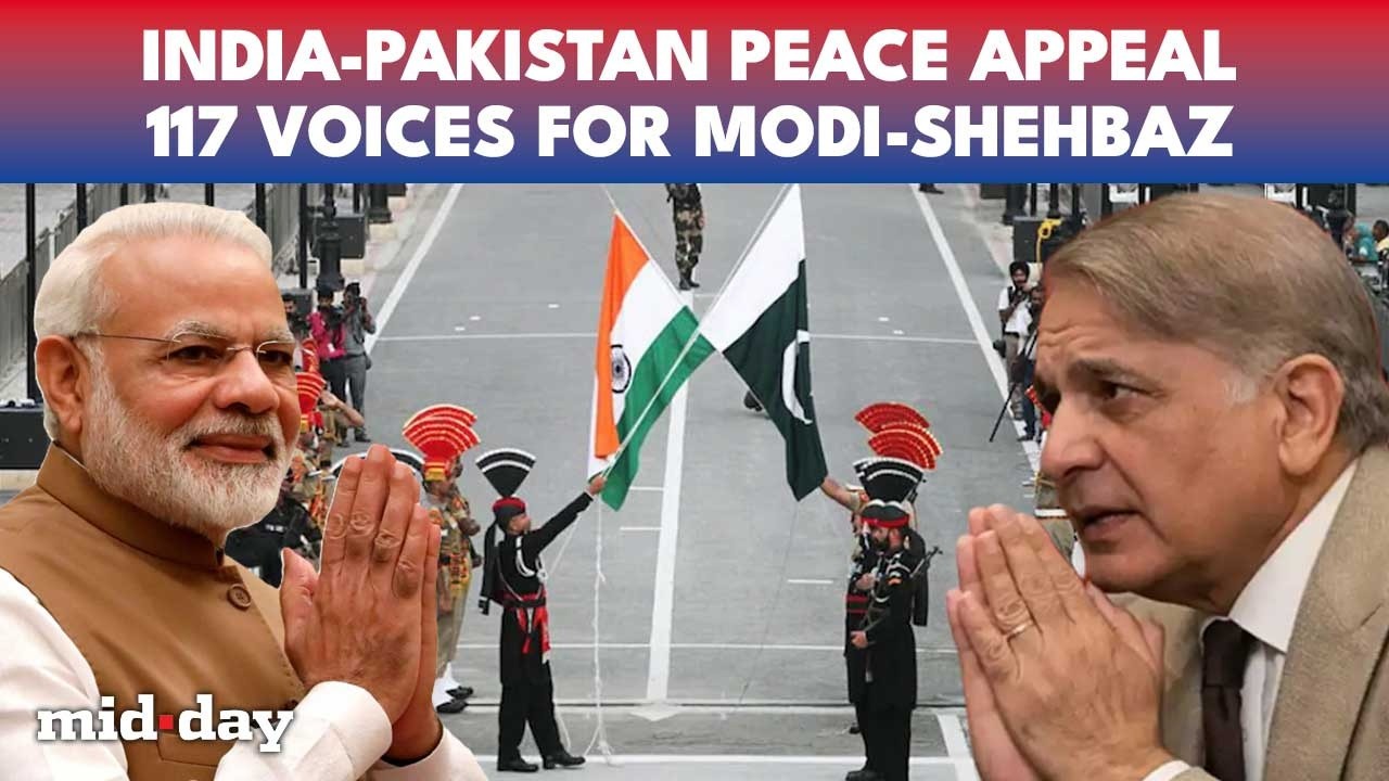 India-Pak DEADLOCK To End? 117 Indian & Pakistani Voices URGE Modi And Shehbaz To Resume Talks