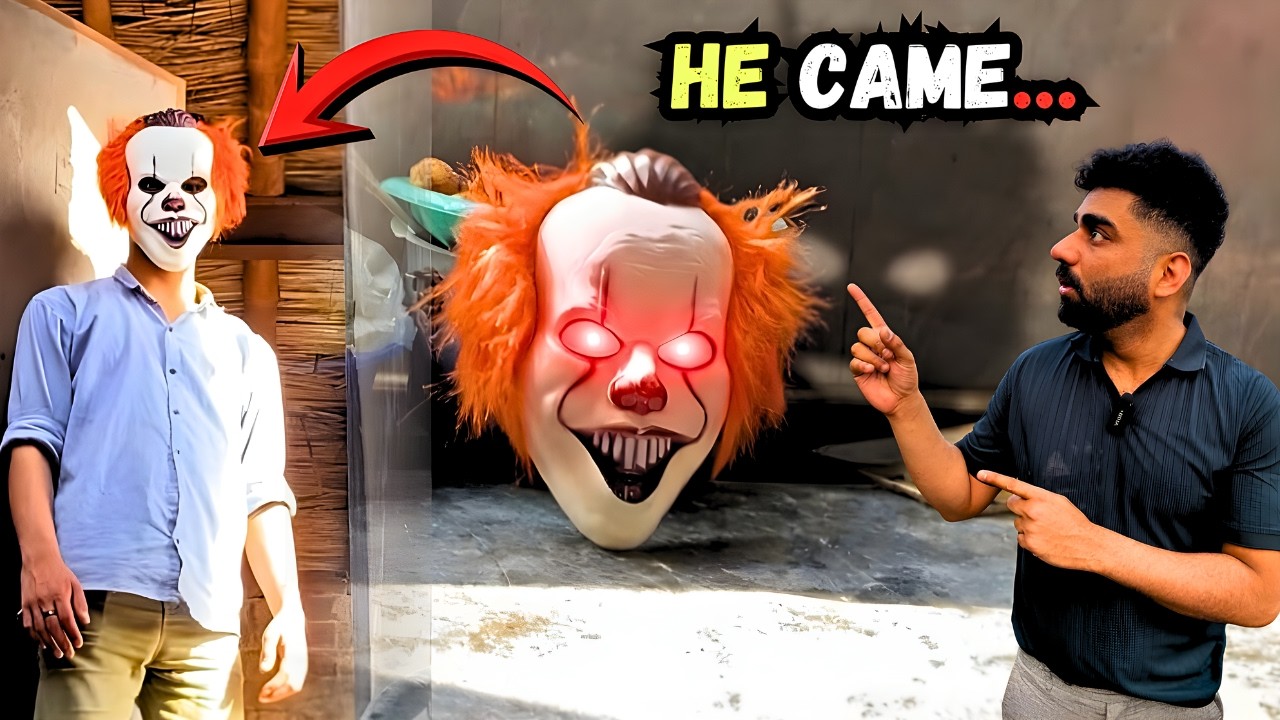 Real Joker Appeared In Our House At 8AM 😱
