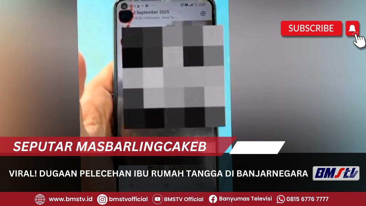 VIRAL! DUGAAN PELECEHAN IBU RUMAH TANGGA DI BANJARNEGARA