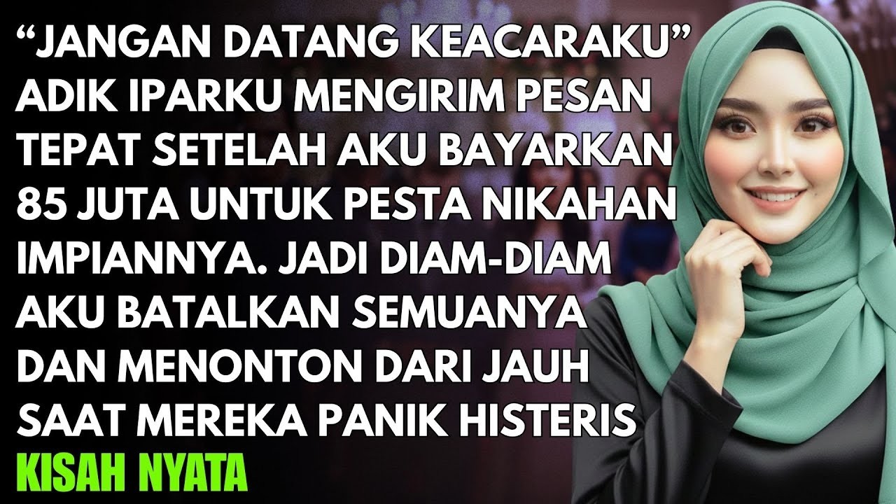 ADIK IPAR MELARANGKU DATANG SETELAH KUBAYARKAN BIAYA 85JT - KUBALAS KUBUAT DIA PANIK HISTERIS SAAT..
