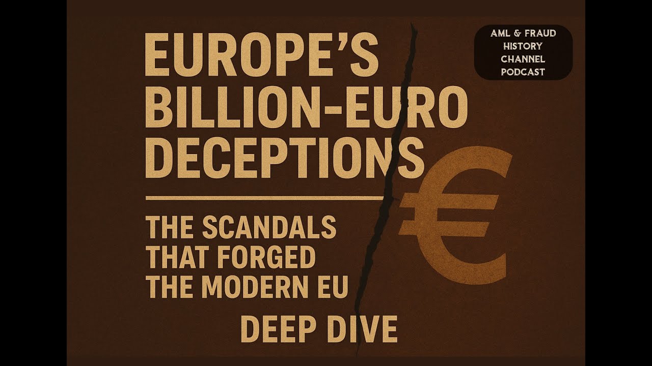 Europe's Billion Euro Deceptions: The Scandals That Forged the Modern EU