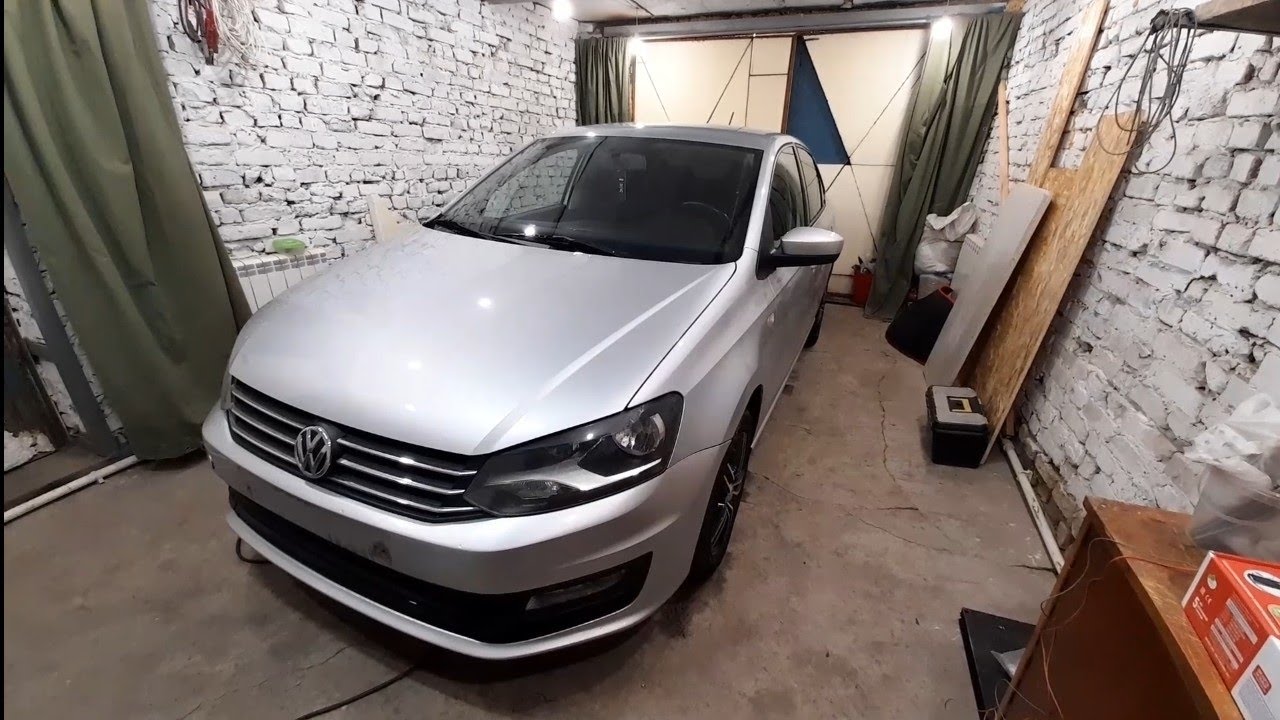 Volkswagen Polo Пример схемы самого быстрого подключения сигнализации с автозапуском своими руками.