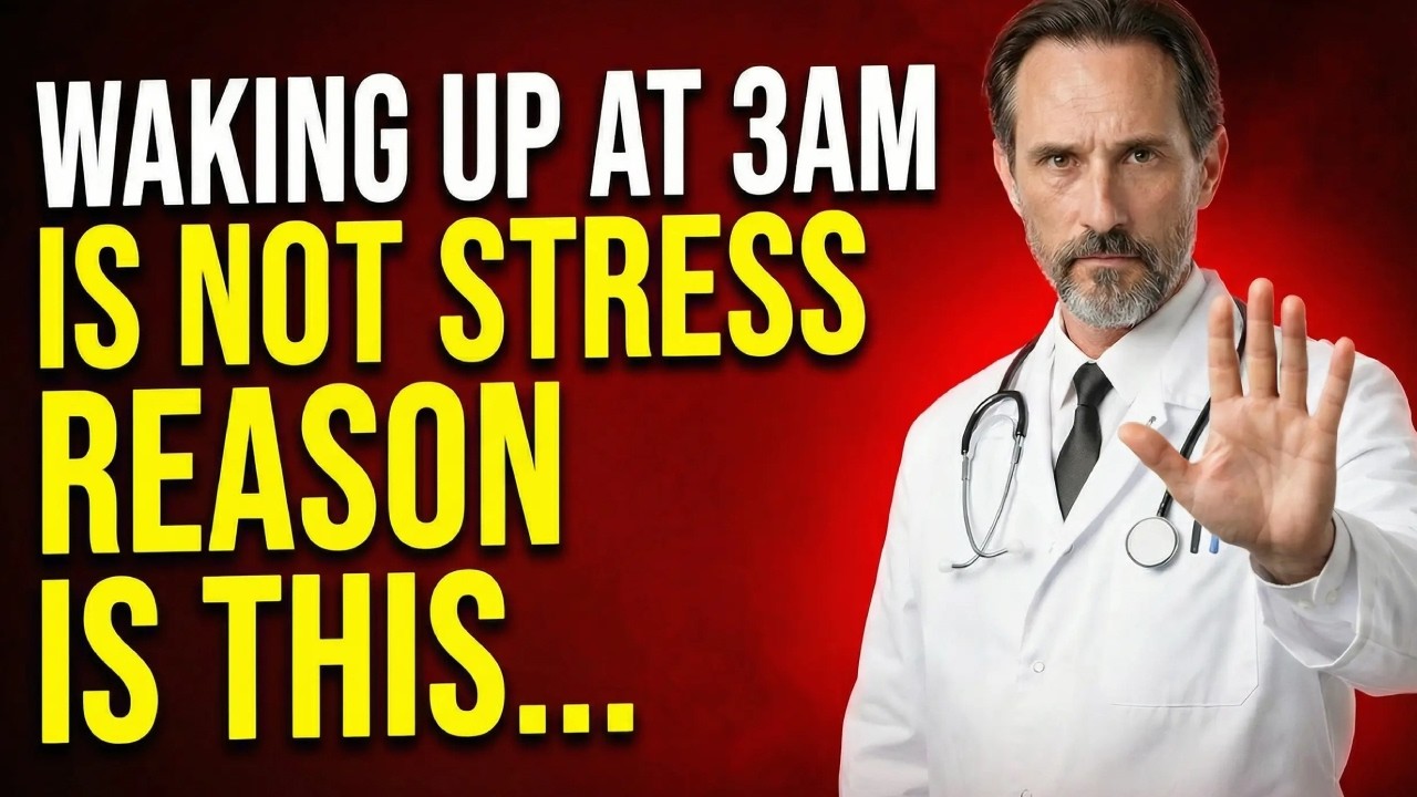 Do You Wake Up at 3AM? Your Body Is Asking for Help! Why Is No One Talking About This?