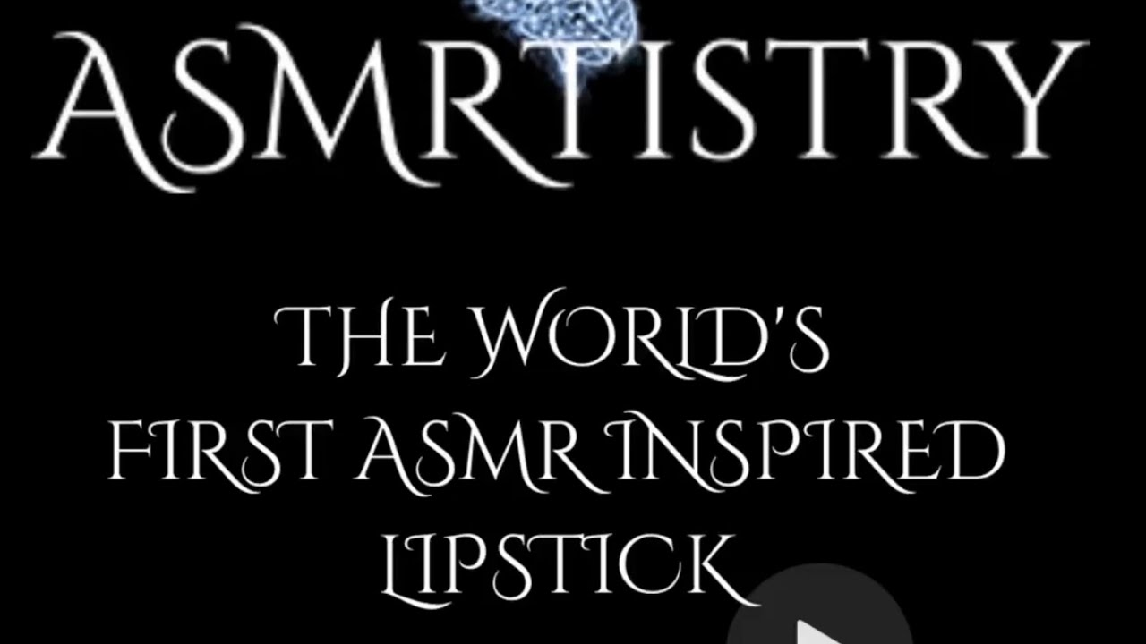 World’s 1st ASMR LIPSTICK..! 😯 Unboxing ASMRtistry one lipstick 💄