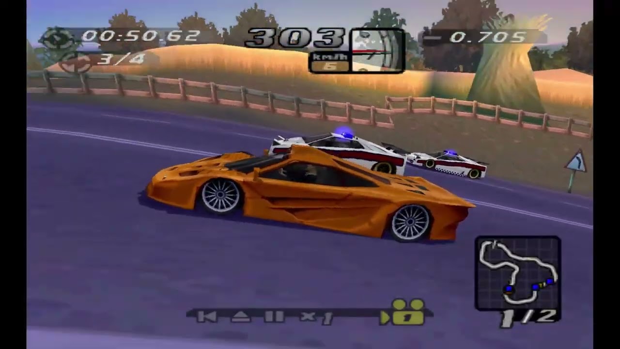 [22/02/2026] - [NFS IV HS CE] - Hot Pursuit Mode - The orange flash.