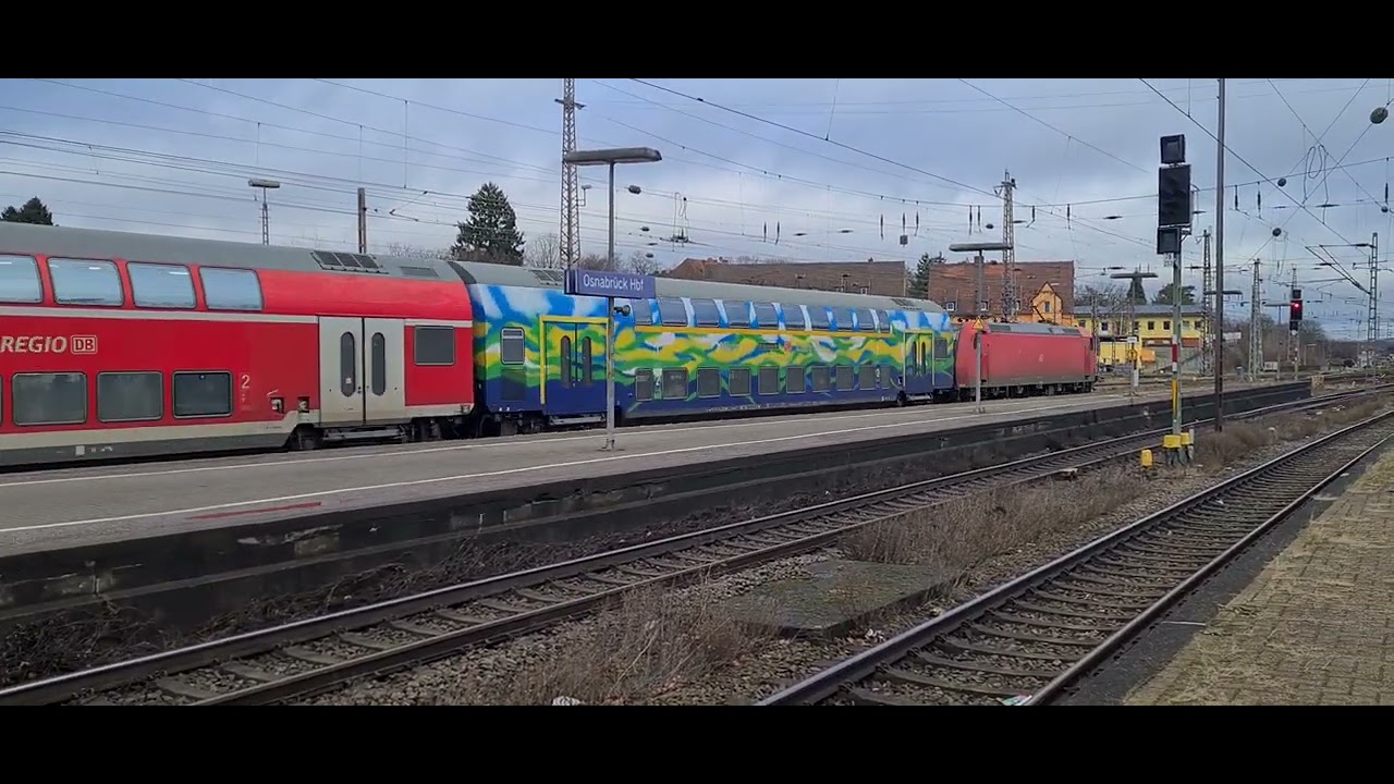 Touristik Ganitur Fährt In Osnabrück ein#trainspotting #br146 