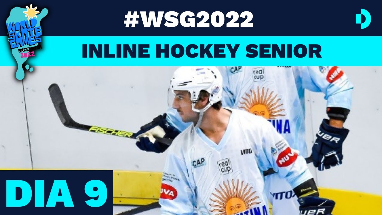 Argentina vs Colombia | Hockey en línea | Semifinal Masc. Senior | Día 9 | World Skate Games 2022
