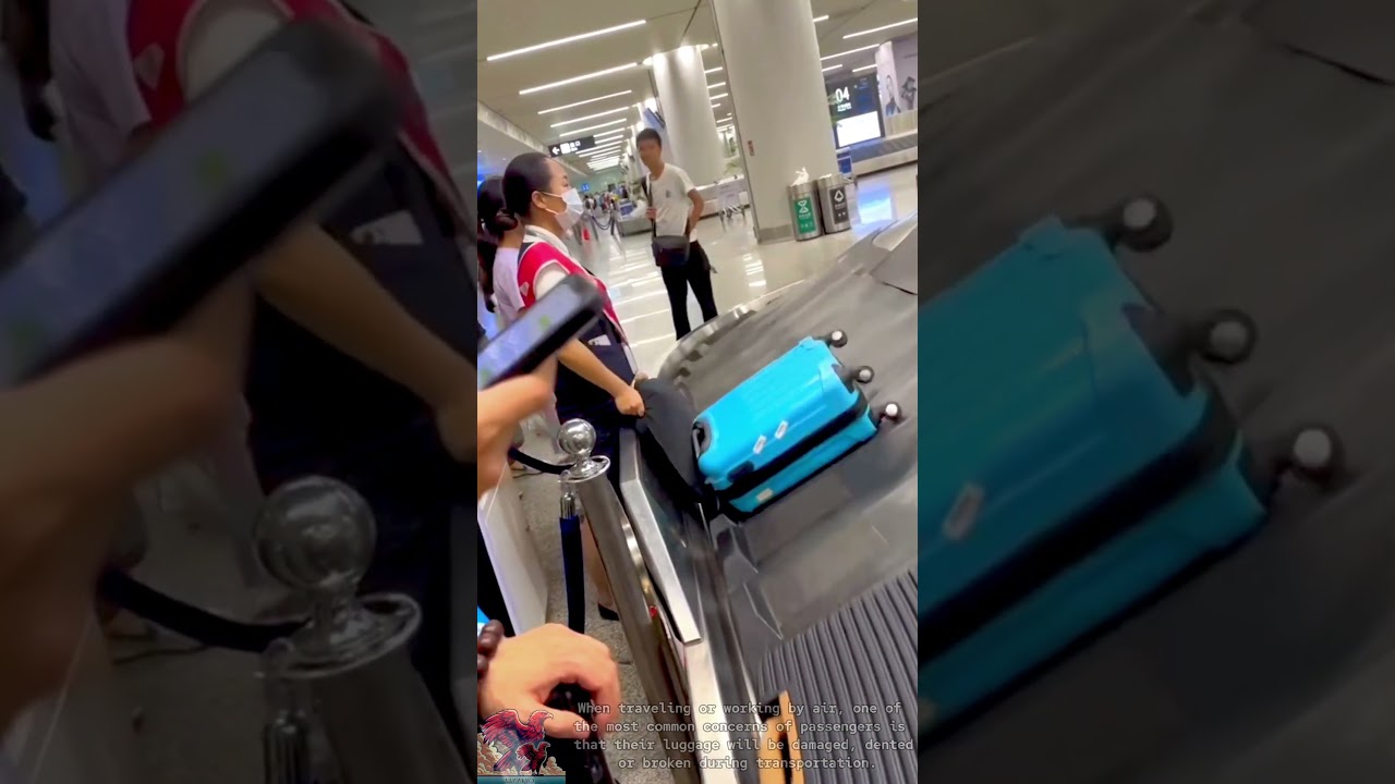 Luggage Transport || Aircraft Conveyor Belt