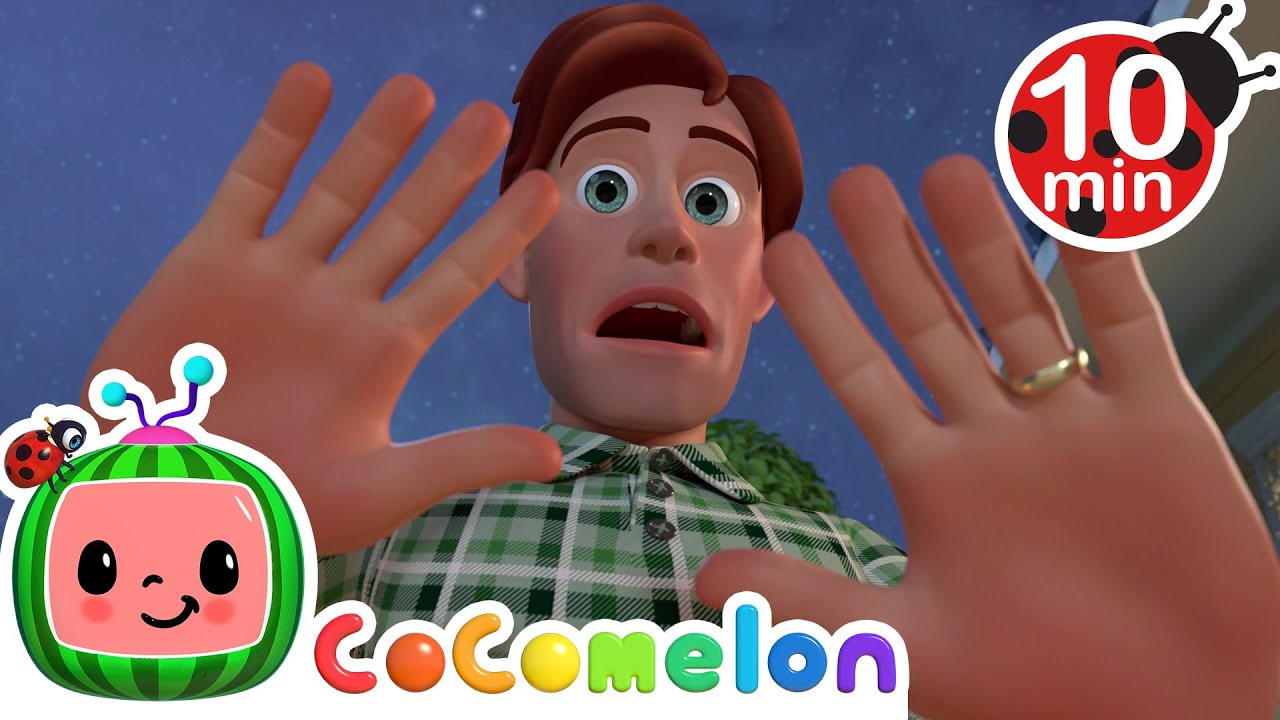 Dad gets scared on Halloween! | Play Time with Cody and JJ! | CoComelon Songs for Kids