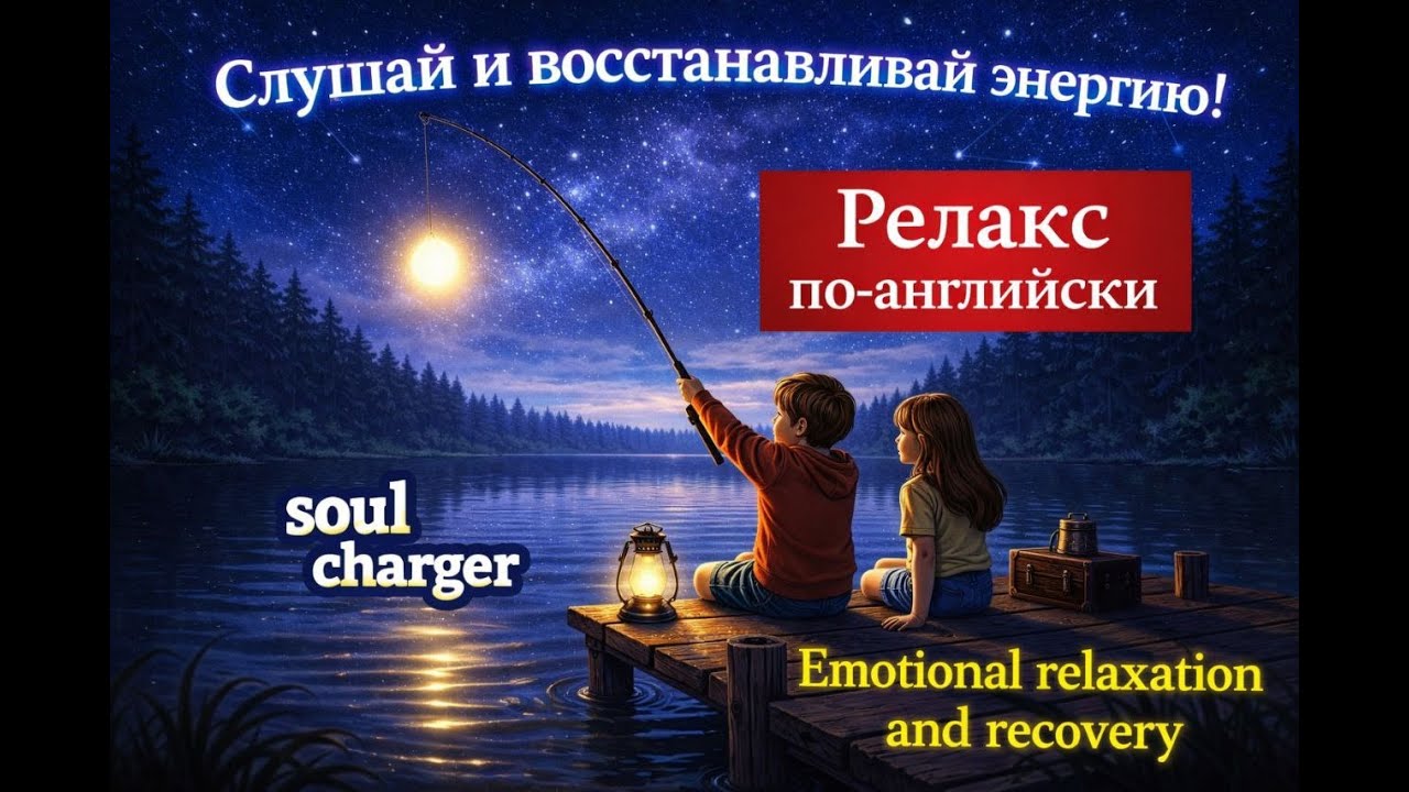 Расслабляющий и восстанавливающий английский. Emotional relaxation and recovery. #learnenglish