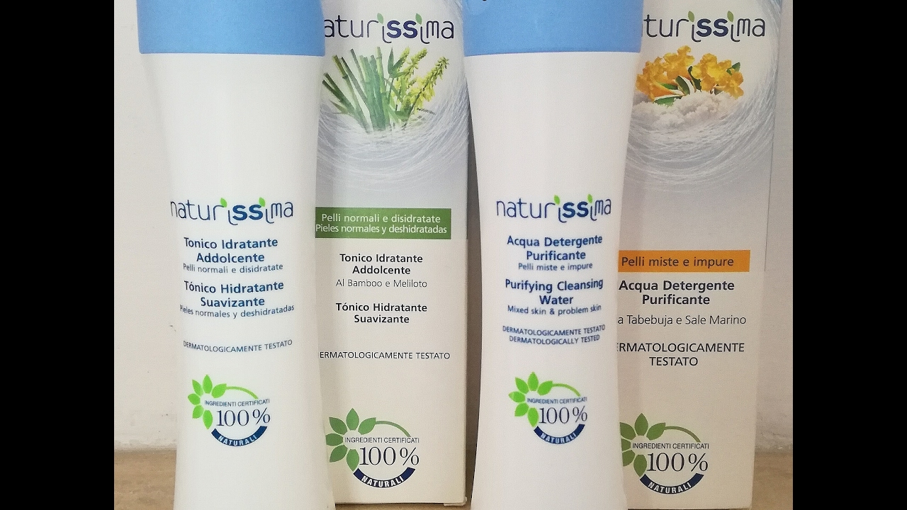 due prodotti viso Naturissima